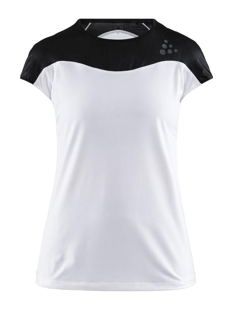 SHADE SS TEE WMN WHITE/ASPHAL 2XL - wirbe-welt.shop