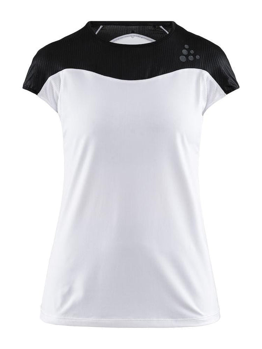 SHADE SS TEE WMN WHITE/ASPHAL 2XL - wirbe-welt.shop