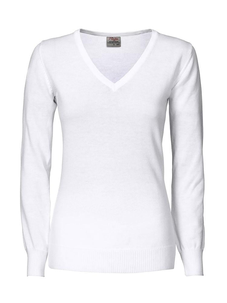 Modischer Strickpulli mit V-Ausschnitt für Damen - wirbe-welt.shop