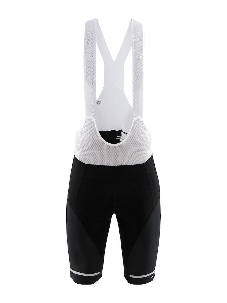 HALE BIB SHORTS M BLACK/WHITE 3XL - wirbe-welt.shop