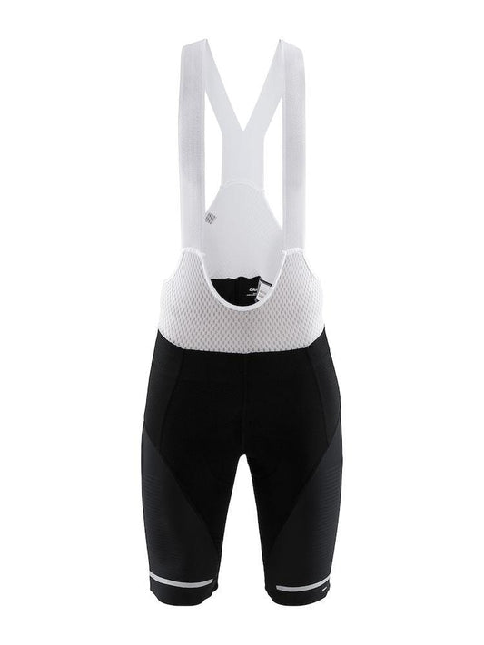 HALE BIB SHORTS M BLACK/WHITE 3XL - wirbe-welt.shop