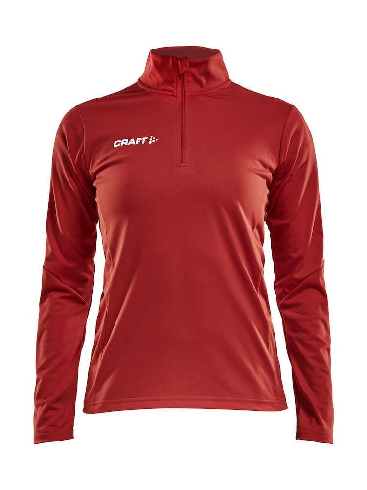 CRAFT PROGRESS HALFZIP LS TEE WMN BLACK 2XL - wirbe-welt.shop