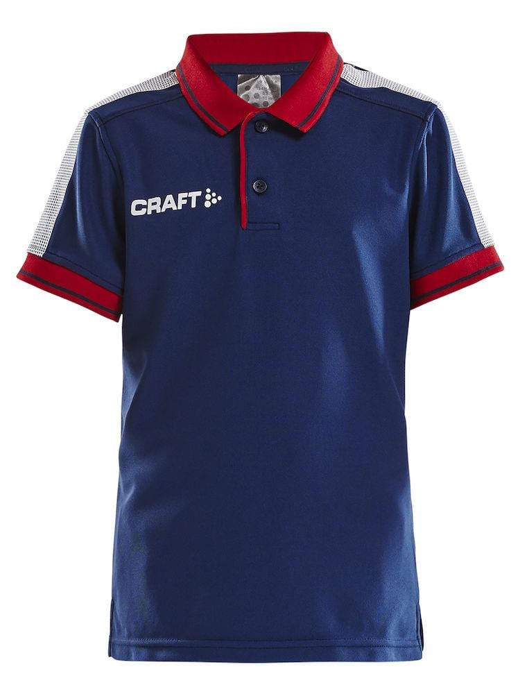 Poloshirt für Kinder- Navy/Bright Red - wirbe-welt.shop