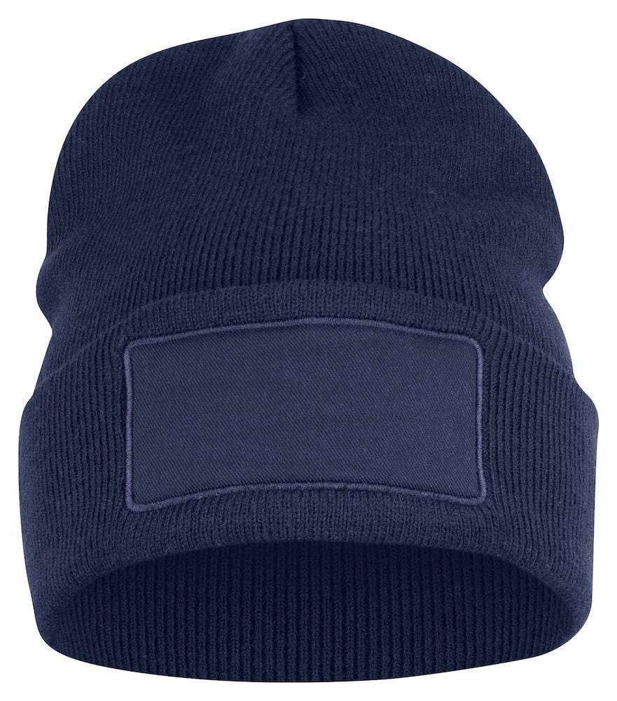 Hubert Patch-Strickmütze mit Umschlag zum bedrucken - wirbe-welt.shop
