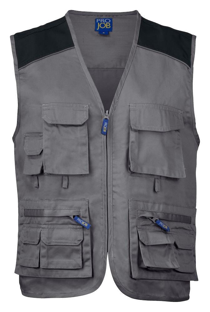 Projob Herren Fischer-Weste mit Kontrast - wirbe-welt.shop
