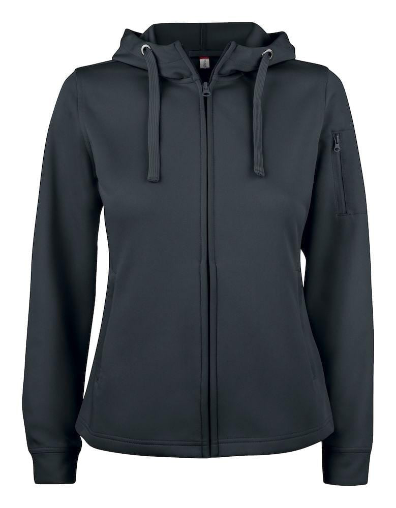 Damen Basic Active Hoodie Full Zip - wirbe-welt.shop