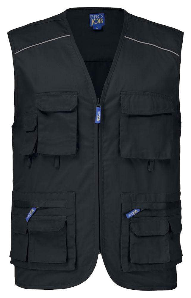 Projob Herren Fischer Weste mit vielen Taschen - wirbe-welt.shop