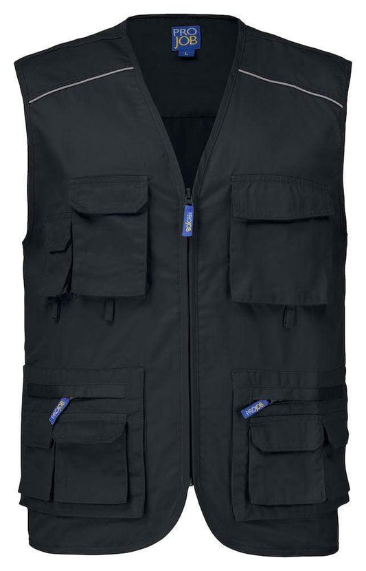 Projob Herren Fischer Weste mit vielen Taschen - wirbe-welt.shop