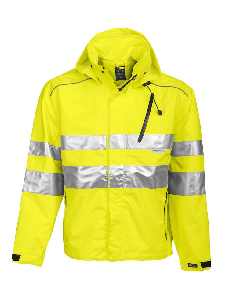 Projeb Herren Allround Jacke Wind- und Wasserdicht EN ISO 20471 Klasse 3 EN 343/3 - wirbe-welt.shop