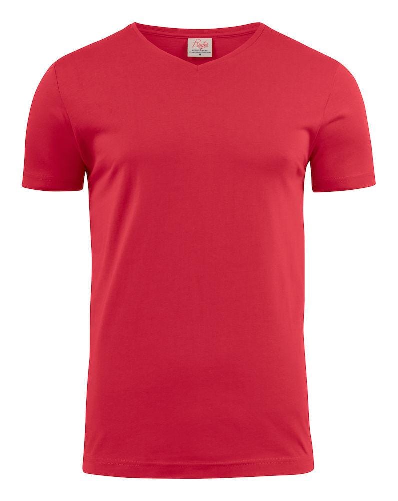 Herren T-Shirt bedrucken oder besticken-Heavy V-Neck - wirbe-welt.shop