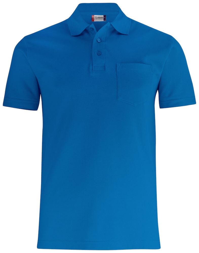 Unisex Poloshirt mit Brusttasche-Basic Polo Pocket - wirbe-welt.shop