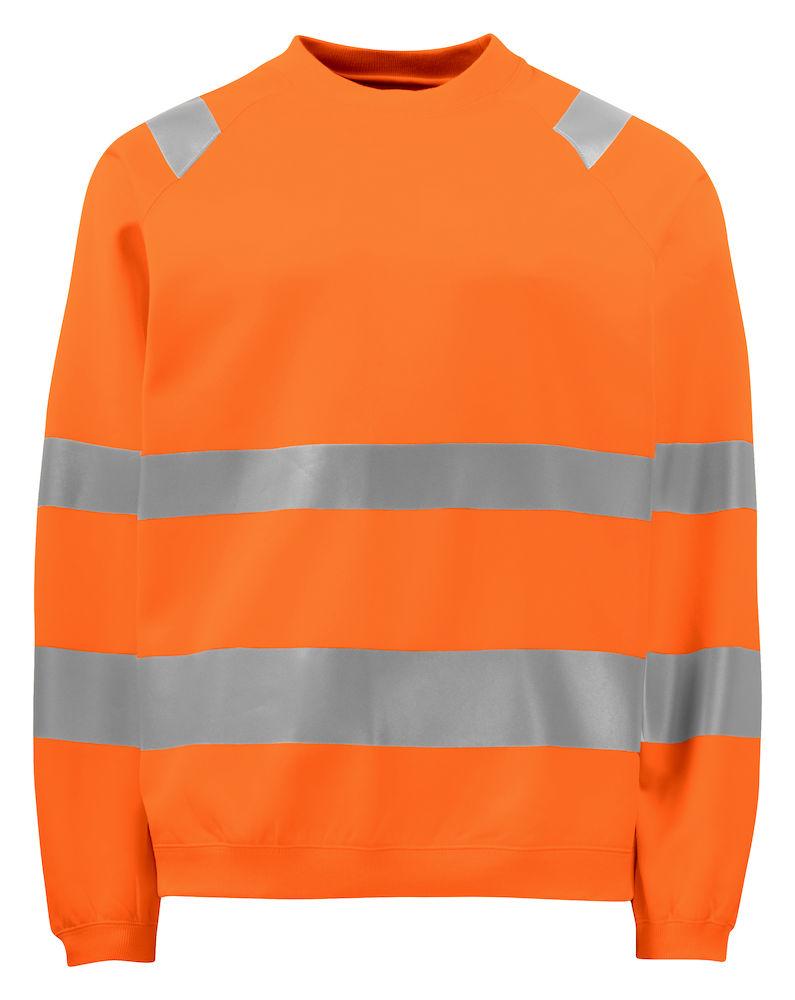 Rundhals Sweatshirt mit angerauter Inneseite für Herren - wirbe-welt.shop
