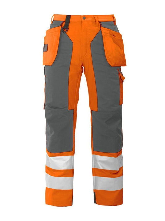 6506 ARBEITSHOSE MIT KNIEVERSTARKUNG UND HANGETASCHEN EN ISO 20471 KLASSE 2 - wirbe-welt.shop