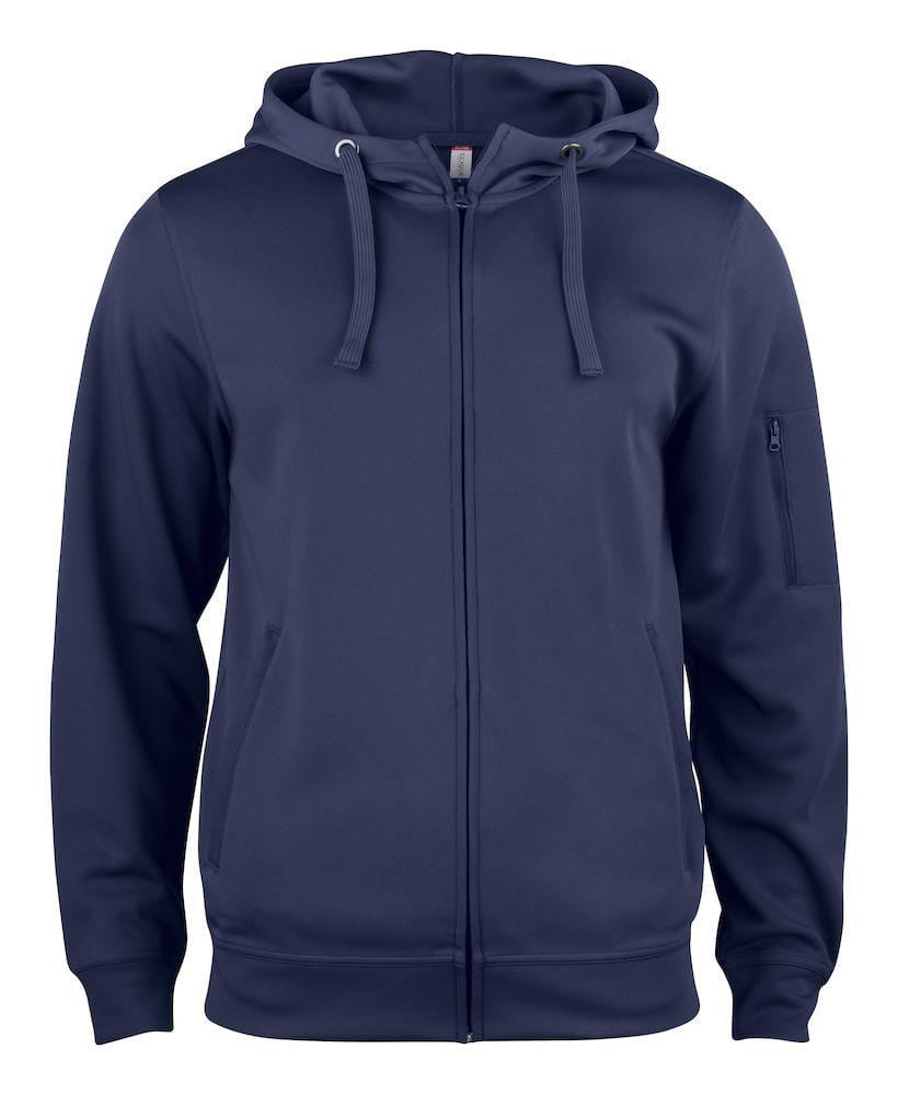 Basic Active Hoodie Full Zip für Herren - wirbe-welt.shop