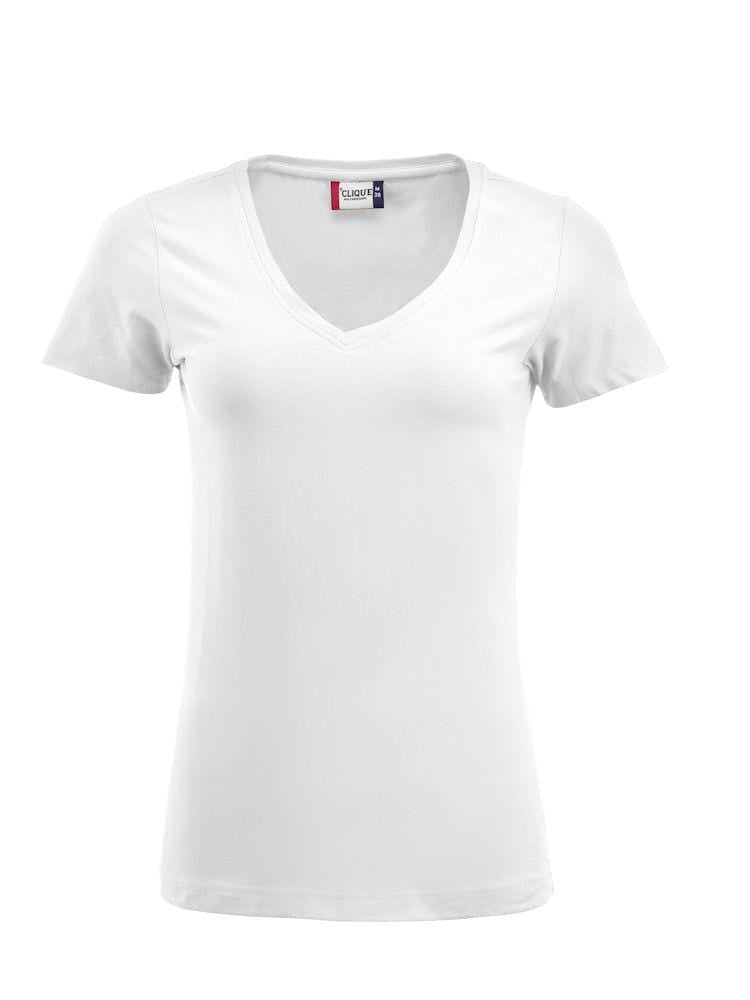 Clique Damen T-Shirt mit V-Ausschnitt 'Arden' - wirbe-welt.shop