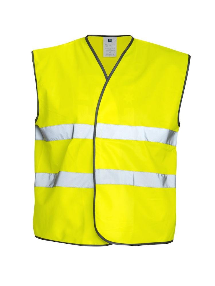 Projob Warschutzweste mit Klettverschluss - EN ISO 20471 Klasse 2 - wirbe-welt.shop