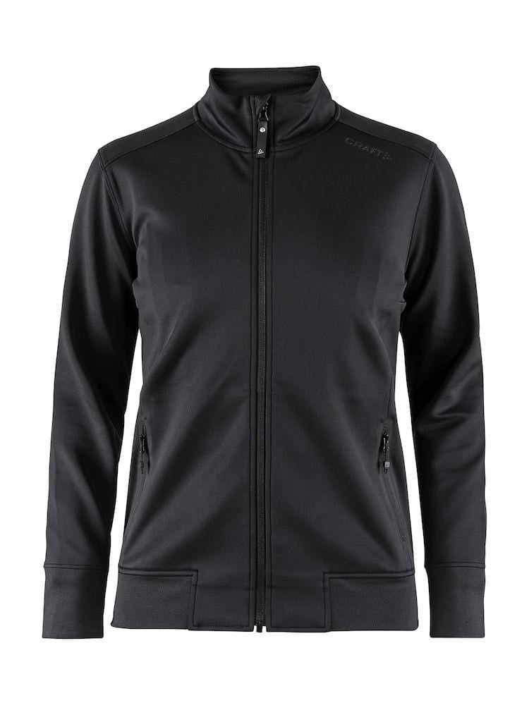 Leichte Sweat Jacke für Damen Stehkragen - wirbe-welt.shop