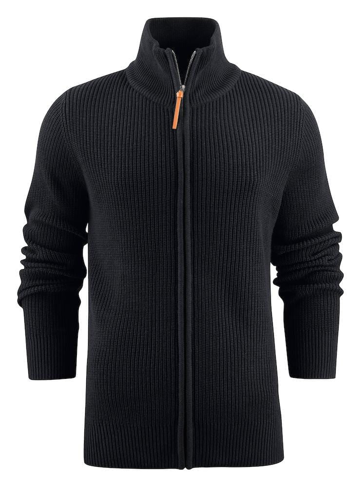 Strickjacke mit durchgehendem Metallreissverschluss - wirbe-welt.shop