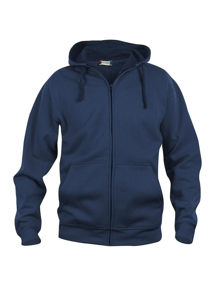 Herren Hoodie-Basic Hoody Full zip- Sweatjacke mit Kapuze - wirbe-welt.shop