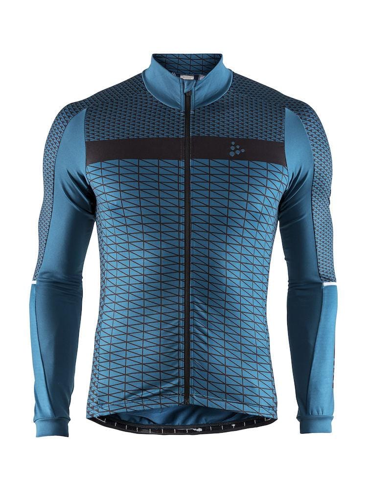 ROUTE JERSEY LS MEN BLACK/WHITE XS - wirbe-welt.shop