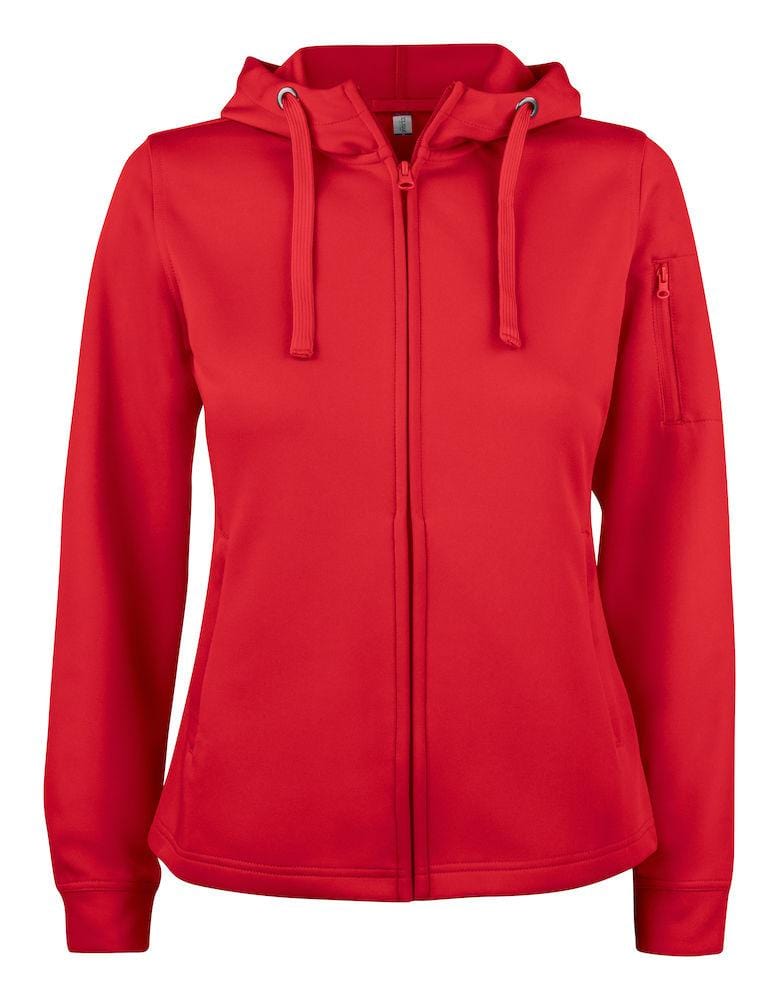 Damen Basic Active Hoodie Full Zip - wirbe-welt.shop
