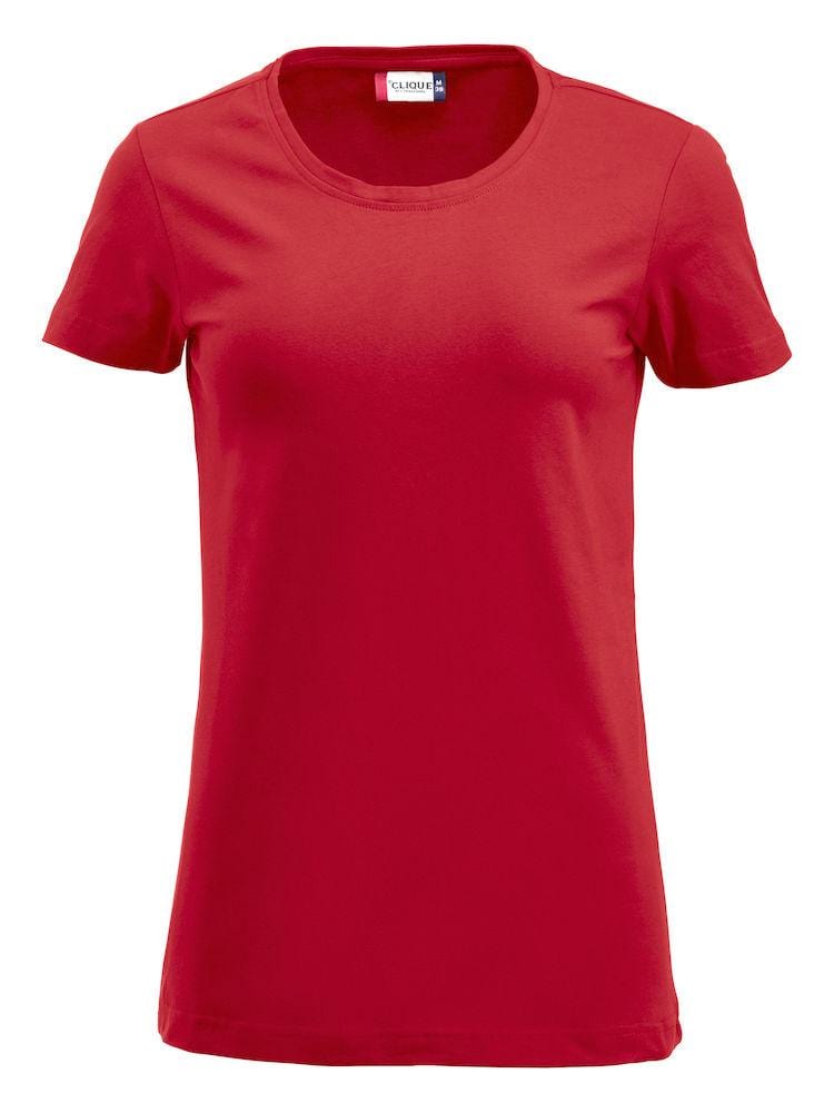 Clique Damen T-Shirt in tollen Farben mit rundem Ausschnitt - wirbe-welt.shop