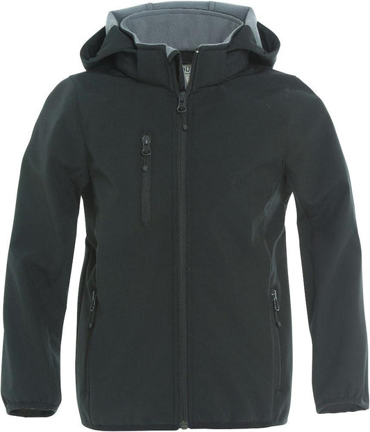 Basic Softshell Jacke für Kinder - wirbe-welt.shop