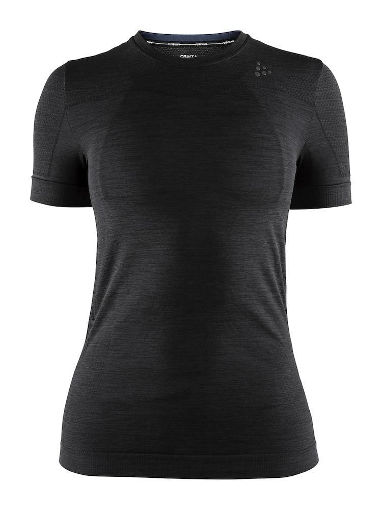 FUSEKNIT COMFORT RN SS W BLACK 3XL - wirbe-welt.shop