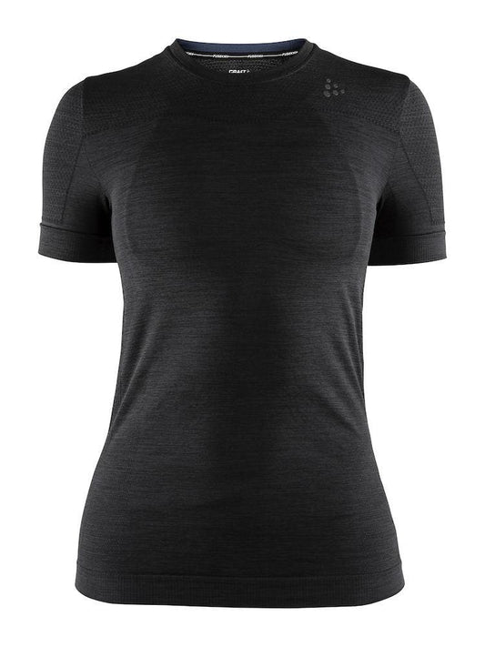 FUSEKNIT COMFORT RN SS W BLACK 3XL - wirbe-welt.shop