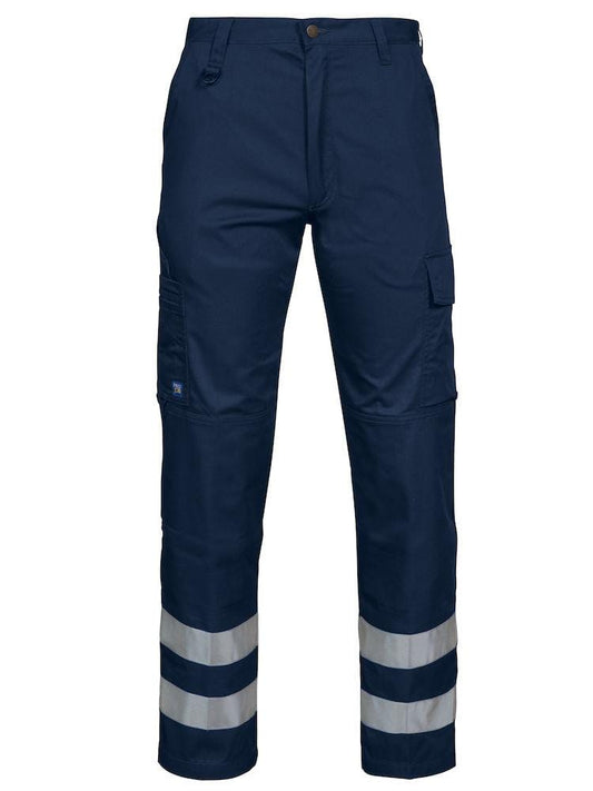 Projob Herren Arbeitshose mit Reflektoren Gerader Schnitt | wirbe-welt.shop - wirbe-welt.shop
