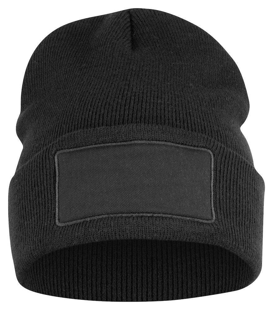 Hubert Patch-Strickmütze mit Umschlag zum bedrucken - wirbe-welt.shop