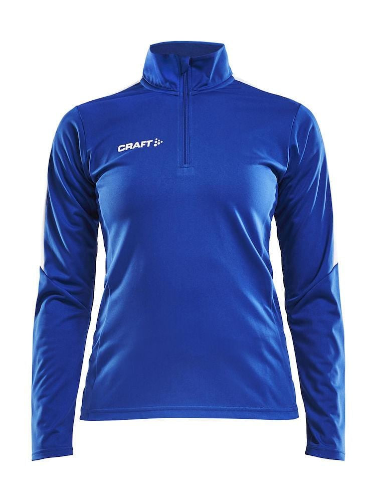 CRAFT PROGRESS HALFZIP LS TEE WMN BLACK 2XL - wirbe-welt.shop