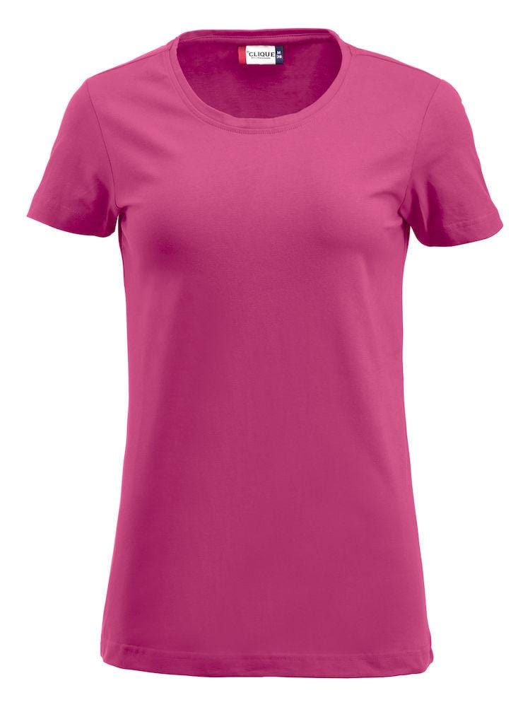 Clique Damen T-Shirt in tollen Farben mit rundem Ausschnitt - wirbe-welt.shop
