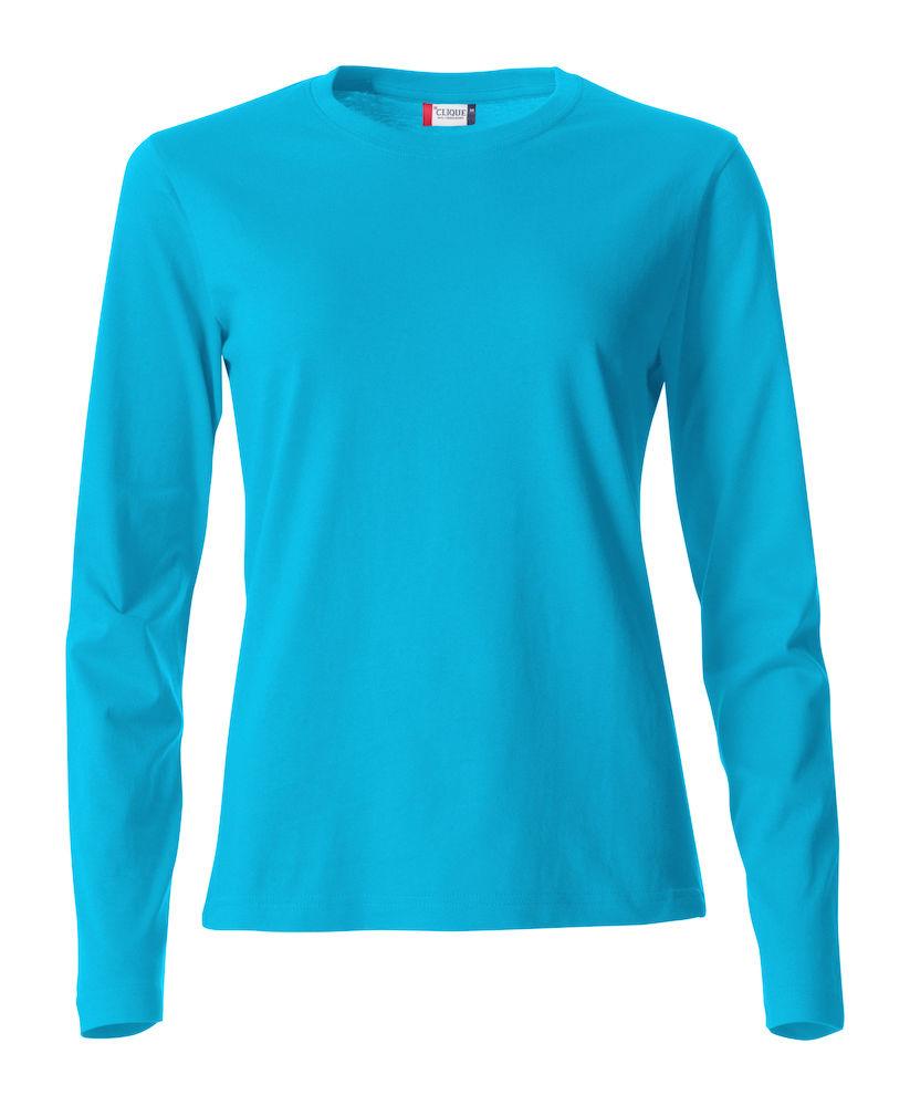 Clique Damen T-Shirt Langarm- Basic-T Shirt - wirbe-welt.shop