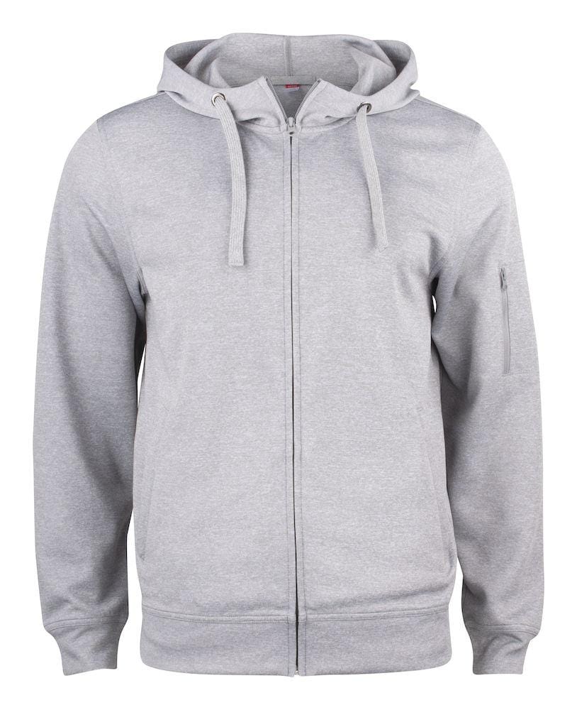 Basic Active Hoodie Full Zip für Herren - wirbe-welt.shop