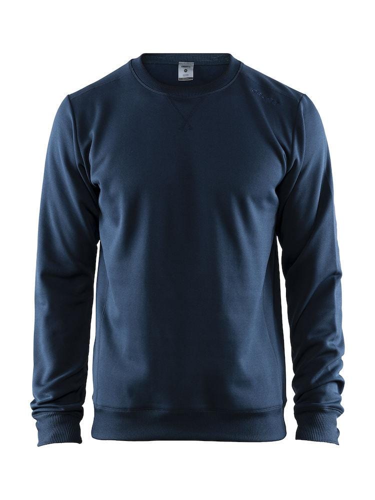 EMOTION CREW SWEATSHIRT MEN BLACK 4XL - wirbe-welt.shop