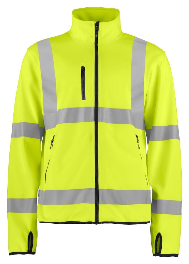 Projob Herren Warnschutz Softshell Jacke - wirbe-welt.shop