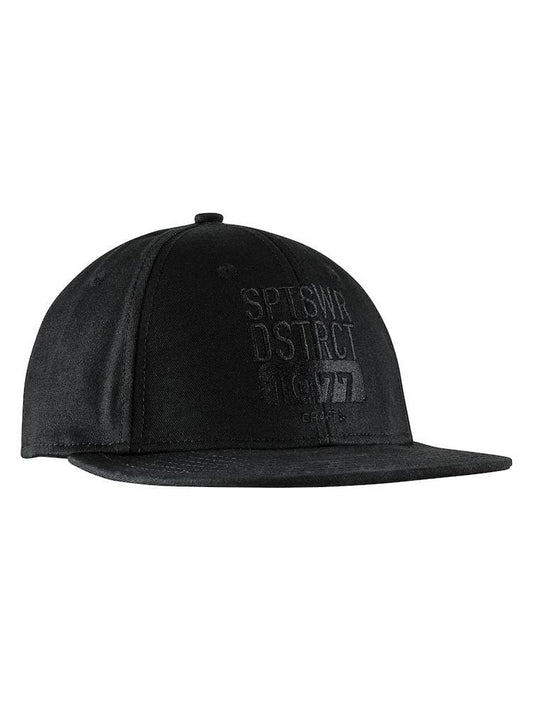 DISTRICT CAP BLACK L/XL - wirbe-welt.shop