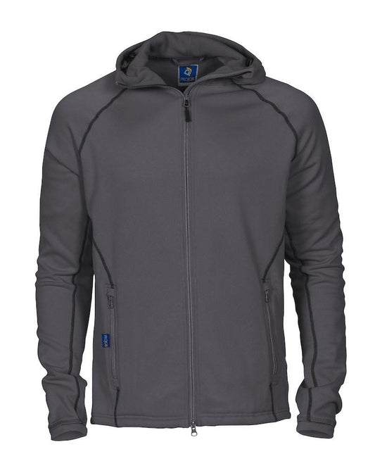 Herren Mikrofleece Jacke mit Kapuze - wirbe-welt.shop