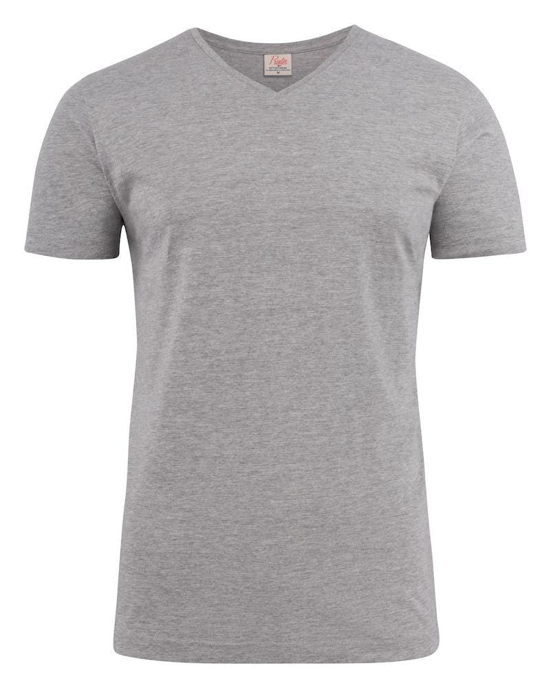 Herren T-Shirt bedrucken oder besticken-Heavy V-Neck - wirbe-welt.shop