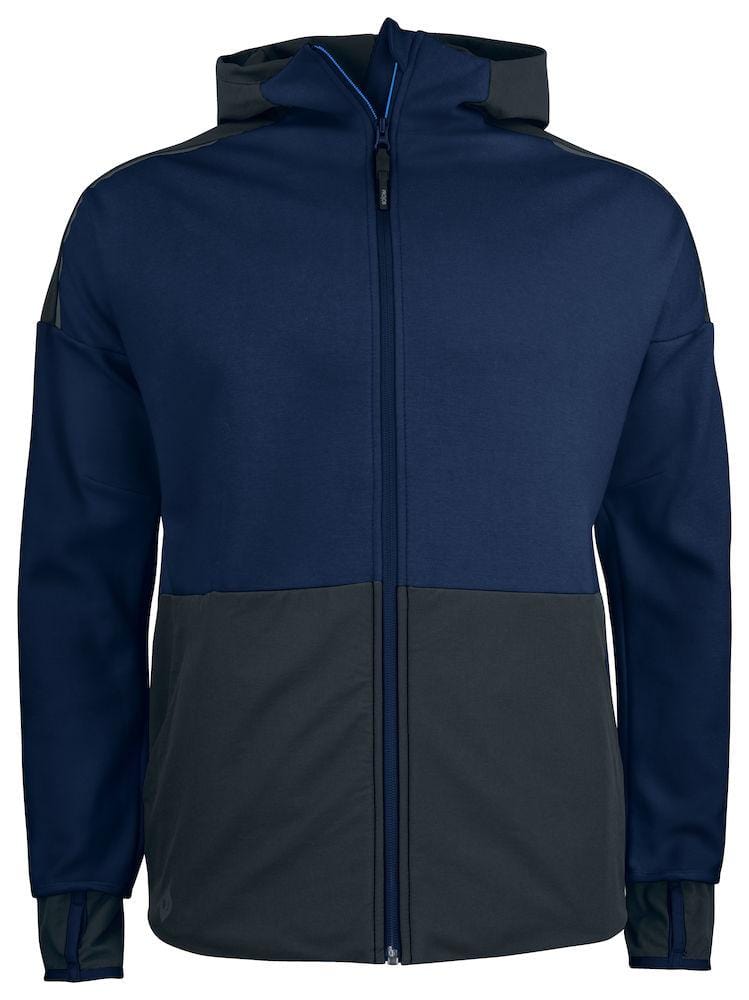 Herren Kapuzenjacke mit Sofshell Elementen - wirbe-welt.shop