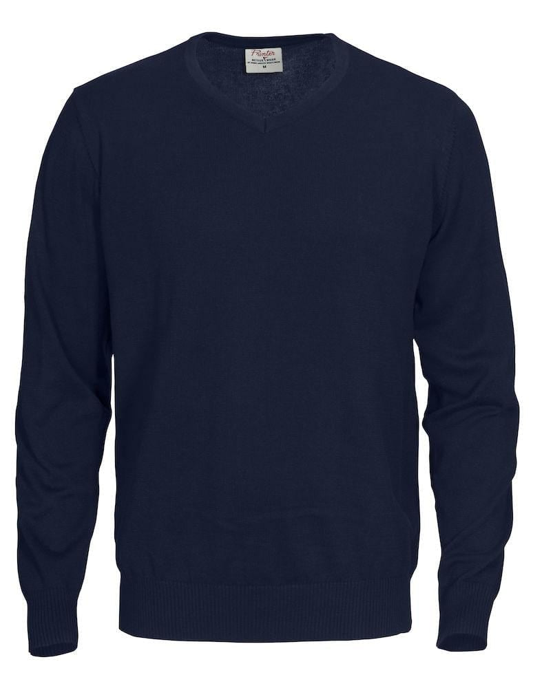 Modischer Strickpulli mit V-Ausschnitt für Herren - wirbe-welt.shop