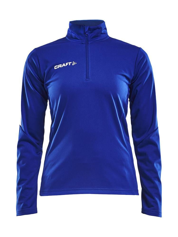 CRAFT PROGRESS HALFZIP LS TEE WMN BLACK 2XL - wirbe-welt.shop