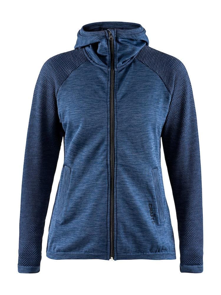 Kapuzenjacke aus weichem Jersey für Damen - wirbe-welt.shop