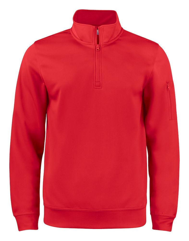Sweatshirt mit Stehkragen Basic Active Half Zip - wirbe-welt.shop