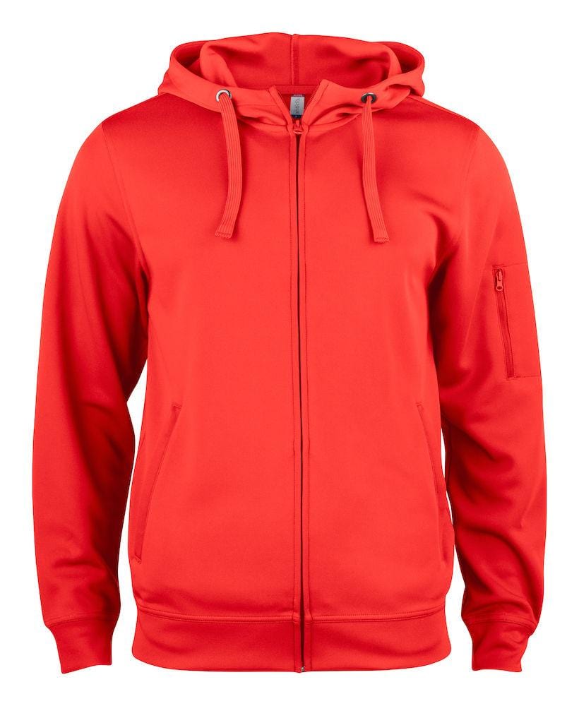 Basic Active Hoodie Full Zip für Herren - wirbe-welt.shop