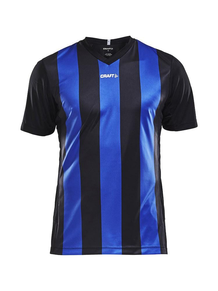 CRAFT PROGRESS JERSEY STRIPE MEN BLACK/WHITE 3XL - wirbe-welt.shop