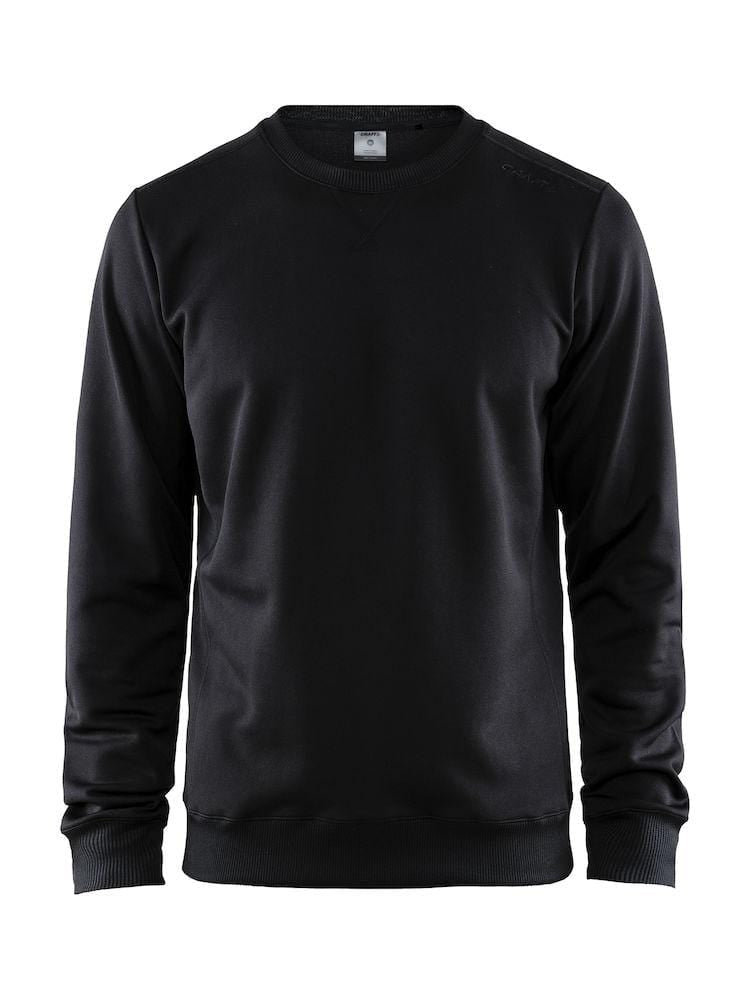 EMOTION CREW SWEATSHIRT MEN BLACK 4XL - wirbe-welt.shop
