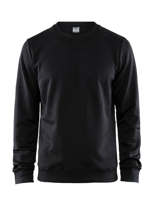 EMOTION CREW SWEATSHIRT MEN BLACK 4XL - wirbe-welt.shop