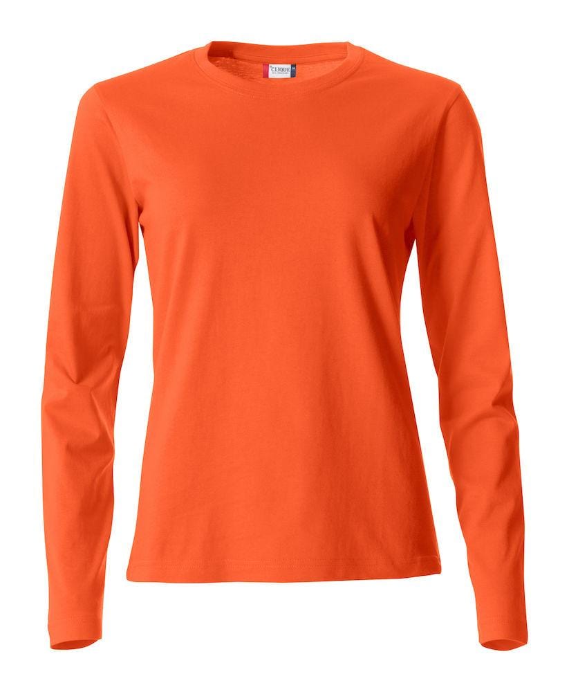 Clique Damen T-Shirt Langarm- Basic-T Shirt - wirbe-welt.shop